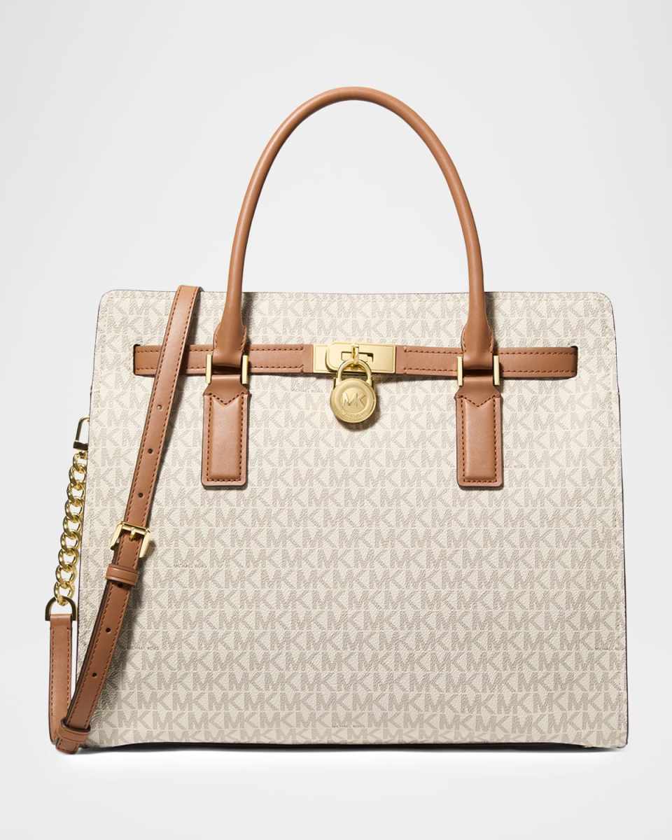 Hamilton Large Logo Top-Handle Bag